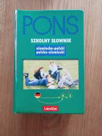 PONS szkolny słownik niemiecko-polski polsko-niemiecki