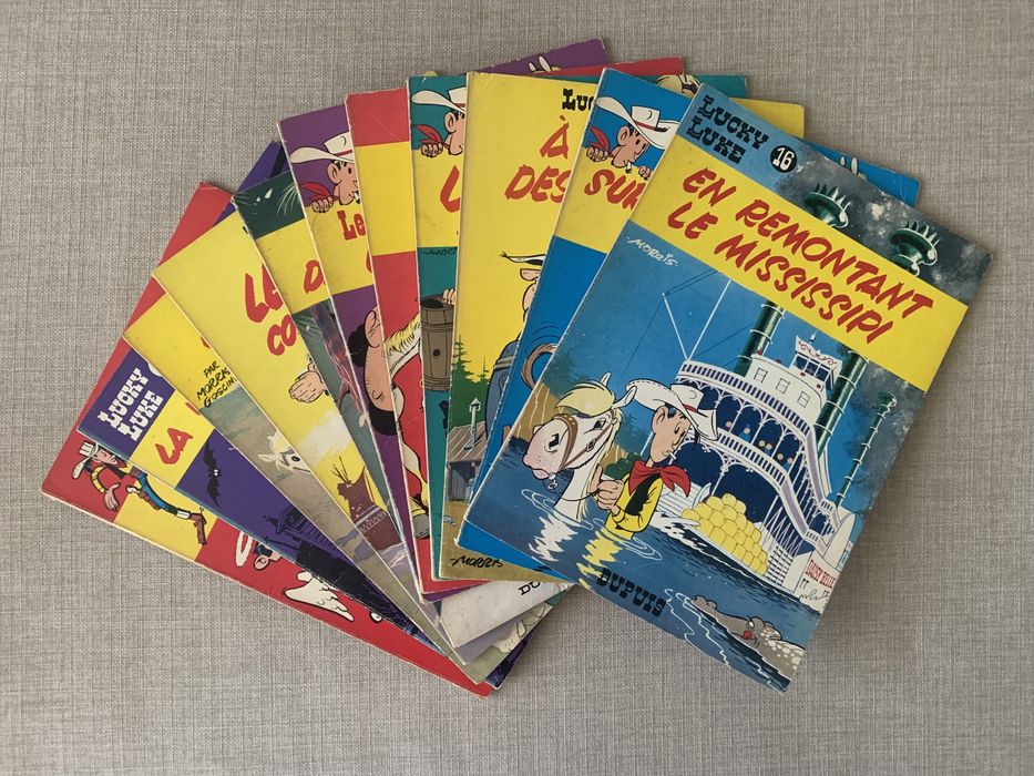 BD Lucky Luke (n16 a n26) - Editora Dupuis