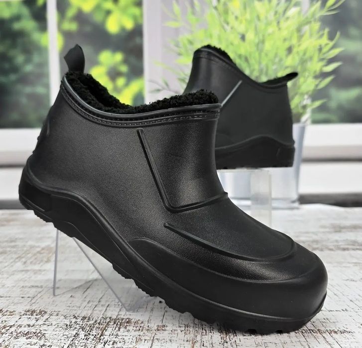 Модель 2025 року. Чоловічі калоші, черевики.Чорн, синіі та хакі 41-46