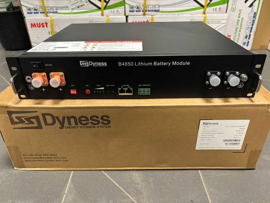 Аккумуляторная батарея для ИБП Dyness B4850 48v 50ah 2.4kwh LiFePo4