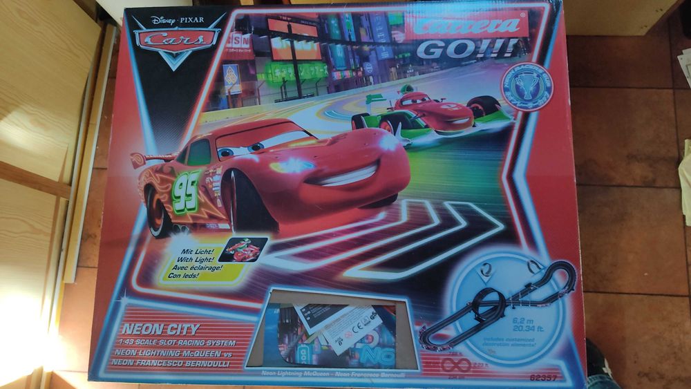 Pista de carros McQueen