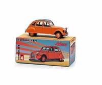 Model 1:64 Schuco Citroen 2CV Orange Paperbox Edition