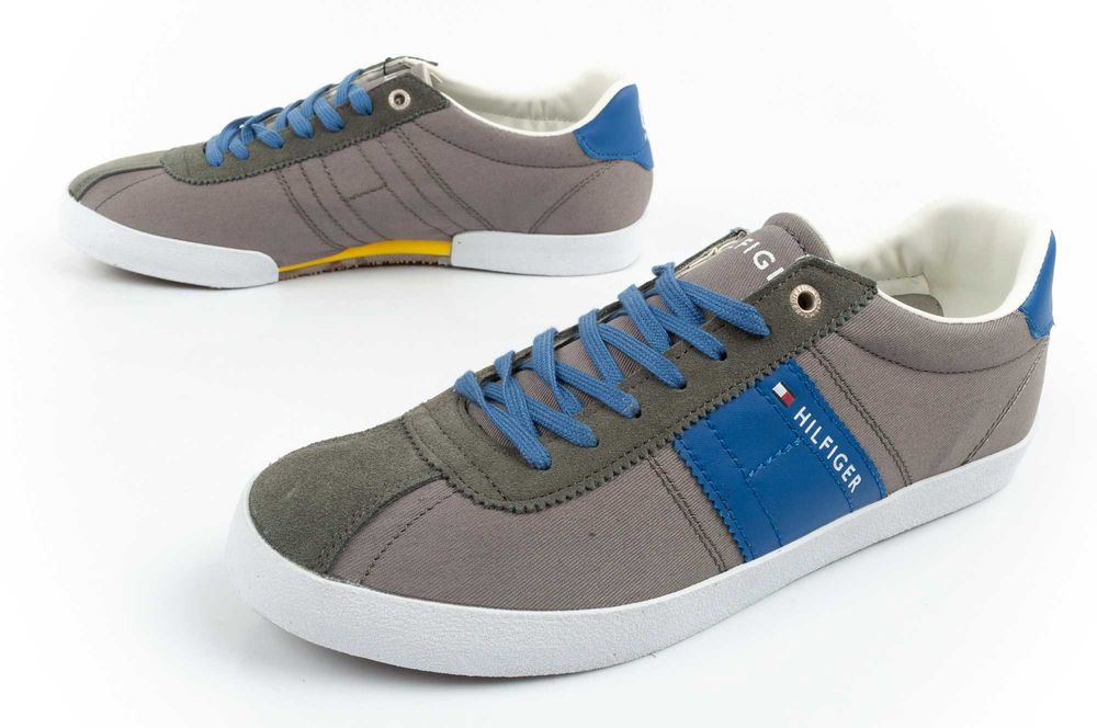 Tommy Hilfiger buty męskie trampki modne wygodne szare r. 41-45