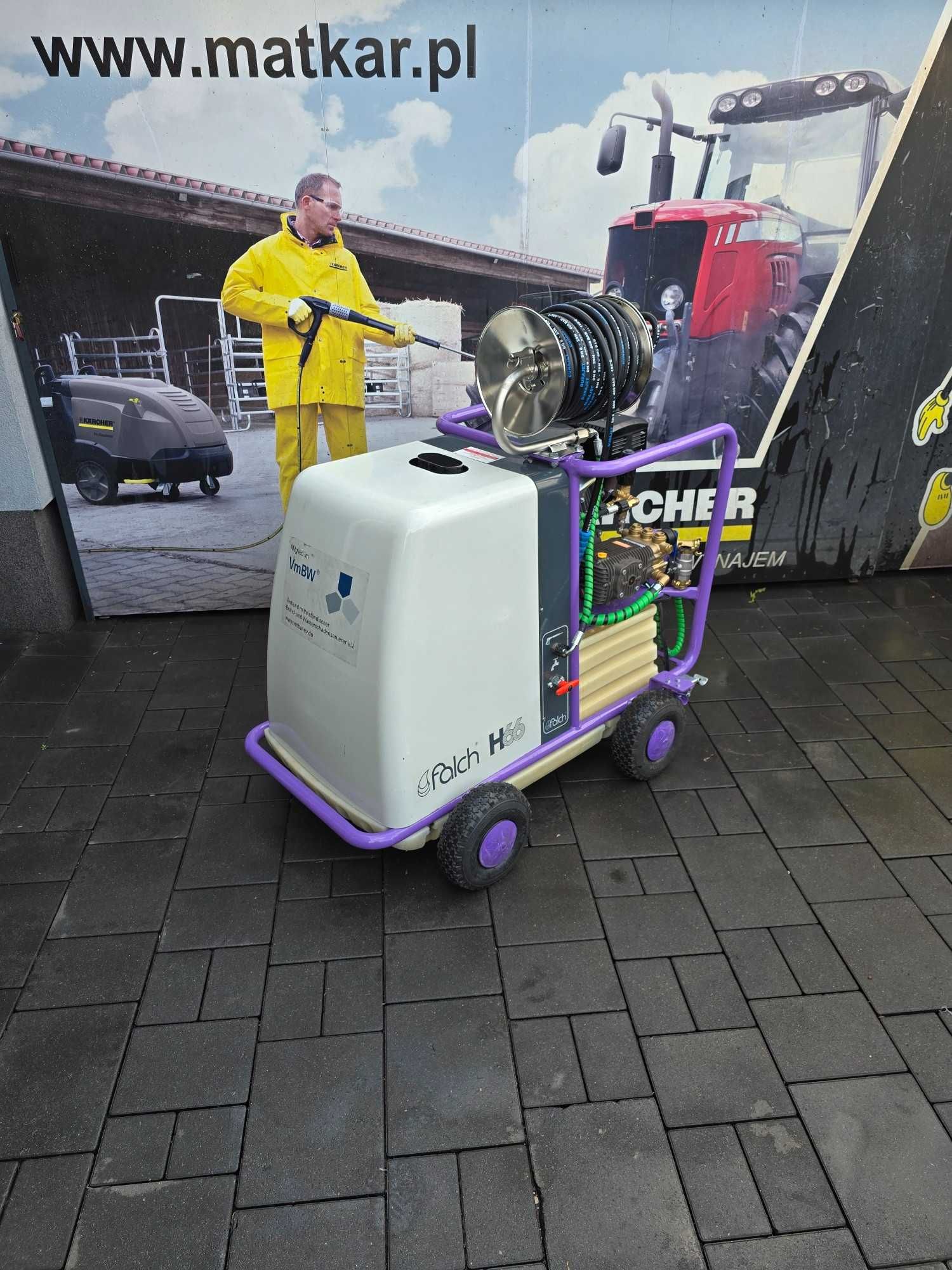 Myjka Spalinowa Falch Ciepłowodna Hotbox  HDS 21L 210 Bar Karcher