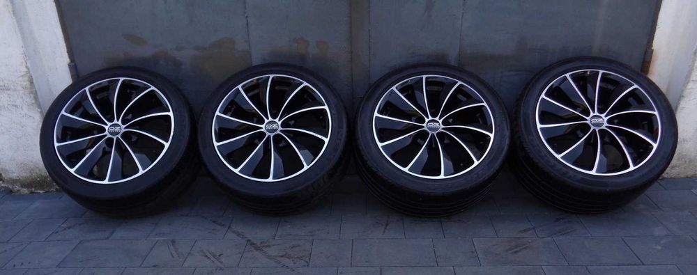 Alufelgi Rial Lugano 17 cali 5x120 BMW, Opel Insignia VW T5 T6 + opony