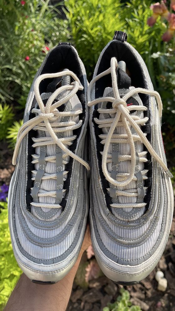 Оригінальні Кросівки Nike Air Max 97 Metallic Розмір 38
