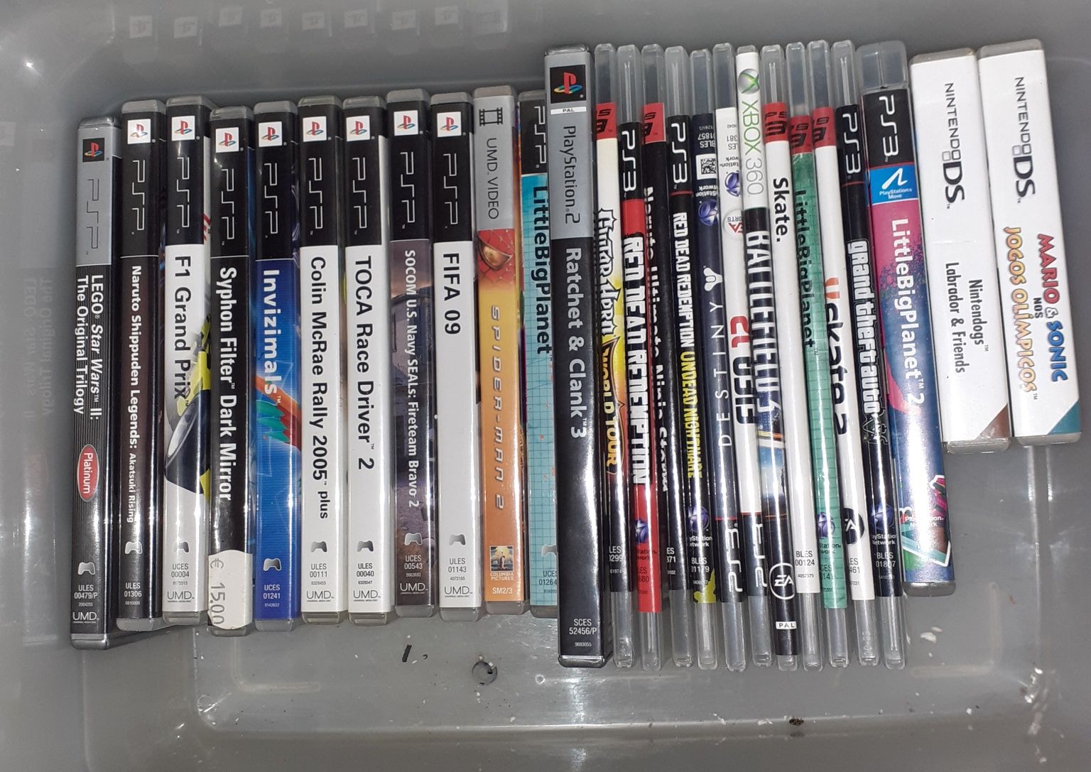 Jogos (PSP/Nintendo DS/PS2/PSP)