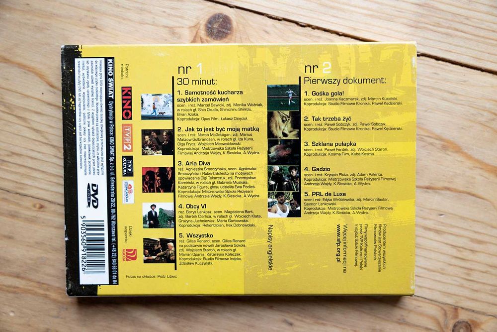 Polskie debiuty filmowe 2007 i 2013 zestaw DVD