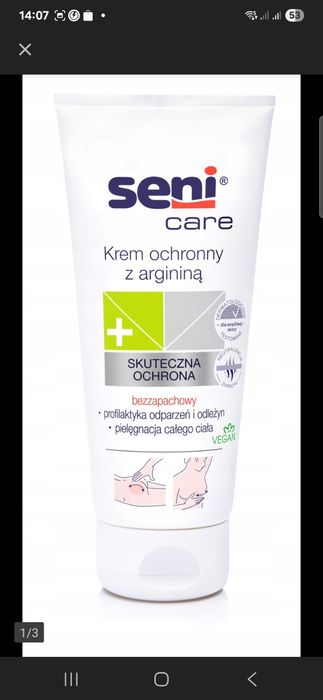SENI CARE Krem ochronny z argininą 200ml