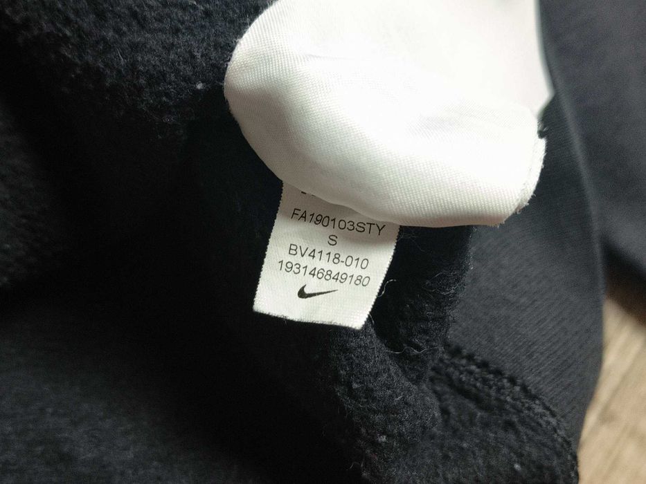 NIKE широке худі чоловіче чорне бавовна М