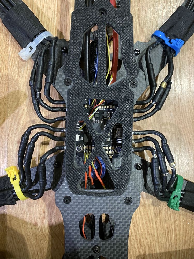15 дюймів inch фпв fpv монстр Dron-Dragon Дрон-Дракон 4320-350kv мотор