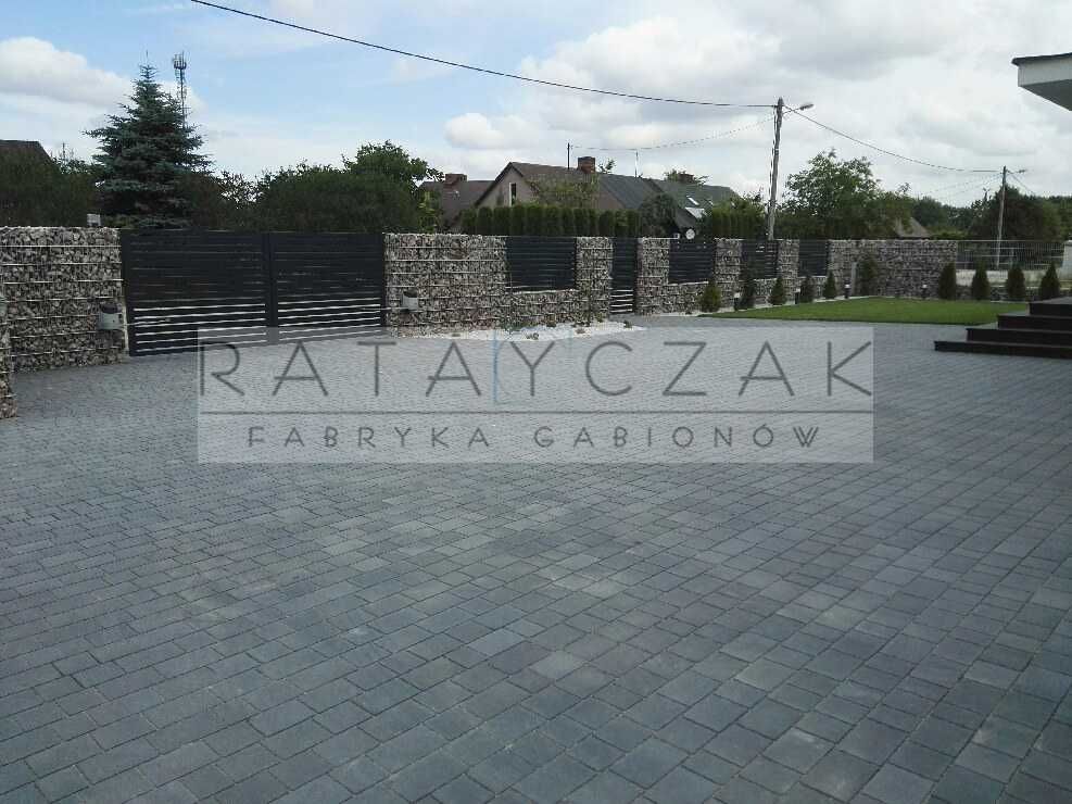 Gabion Gabiony Ogrodzenie Kosz kamienny Przęsło gabionowe 1,80m