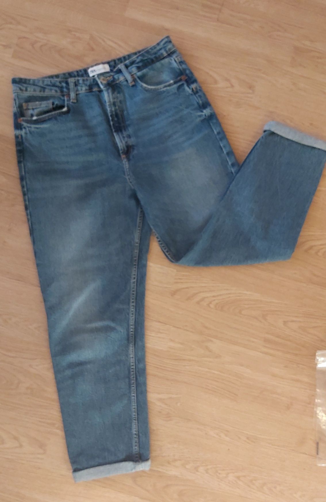 J.nowe jeansy mom Zara 42/XL