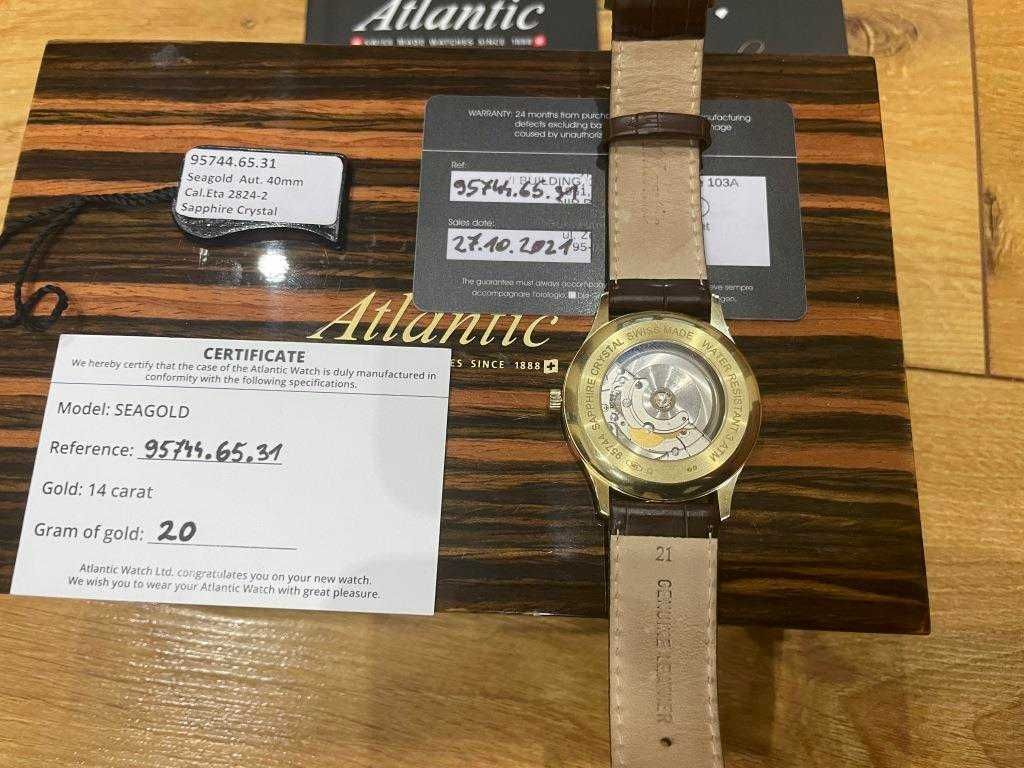 Złoty Zegarek ATLANTIC 95744.65.31