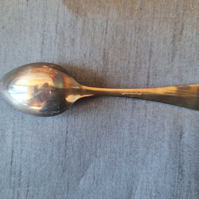 6 łyżeczek posrebrzanych - PRL.