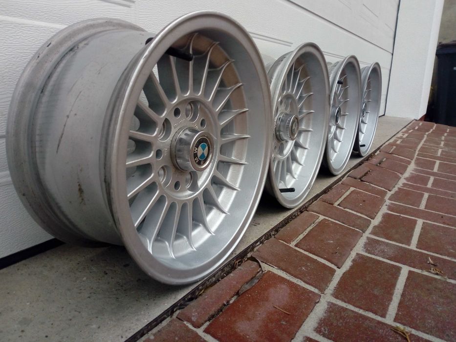 Felgi BHS Bbs Alpina 14x7 cala Bmw szeroki rant !!!