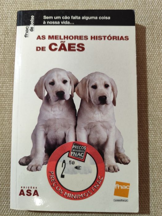 Livro As melhores histórias de cães Coleção Fnac