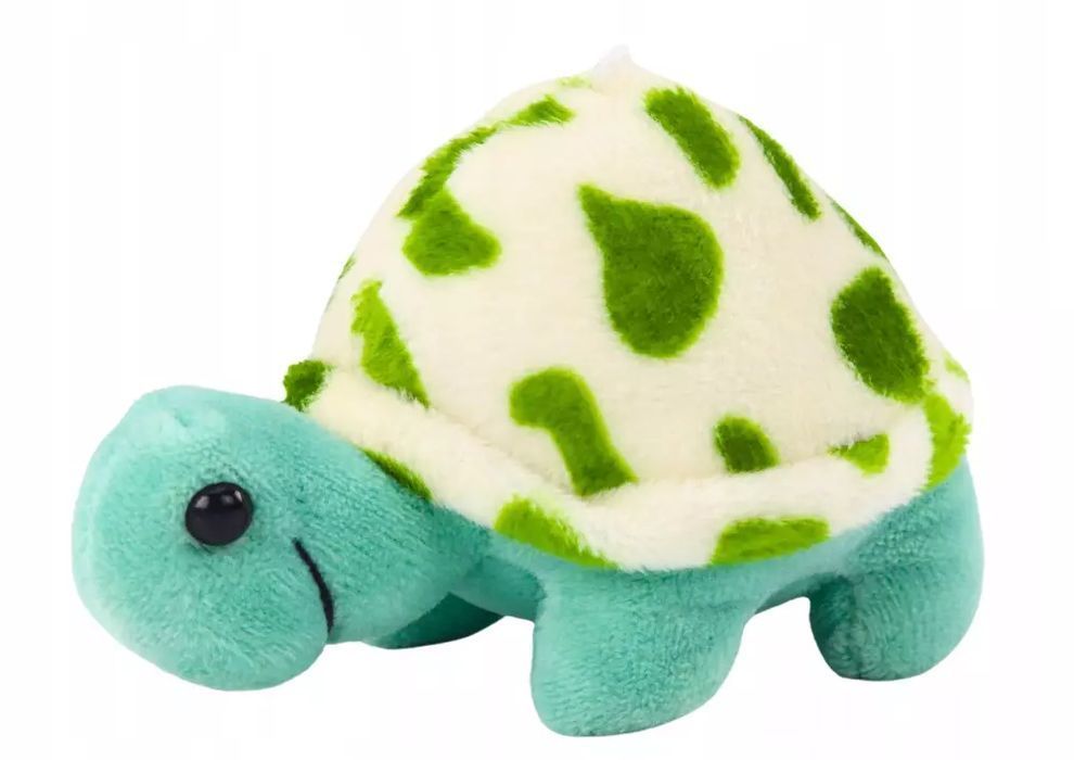 Pluszowy Żółw 10 cm Niebieski Maskotka Breloczek. Leantoys