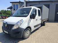 RENAULT MASTER 7-osobowy plandeka do 3,5t brygadówka DOKA