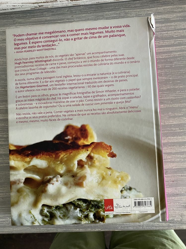 Livro Culinária River Cottage Vegetariano Gourmet