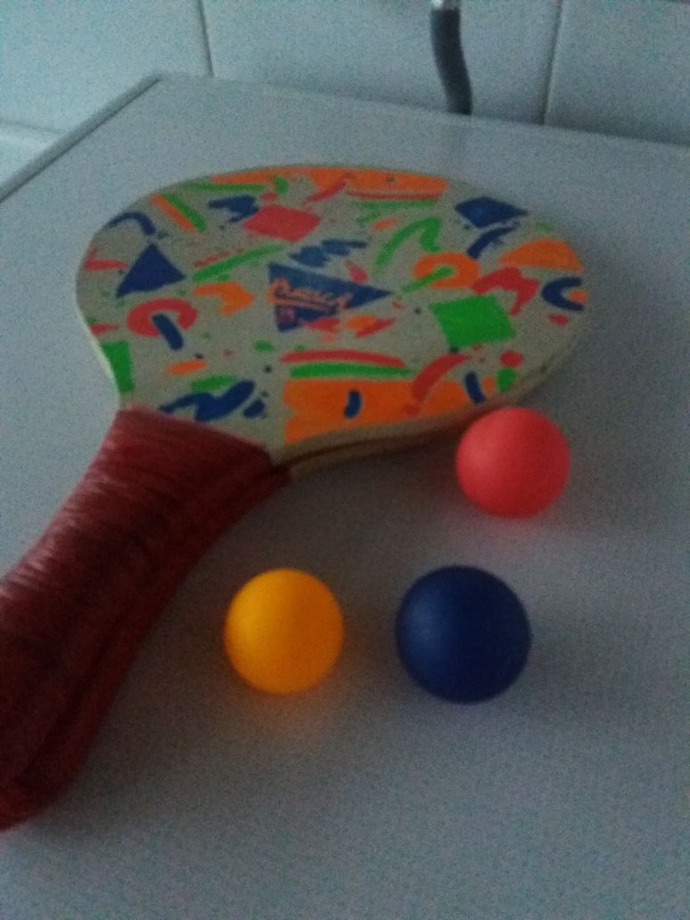 Raquetes para se divertir