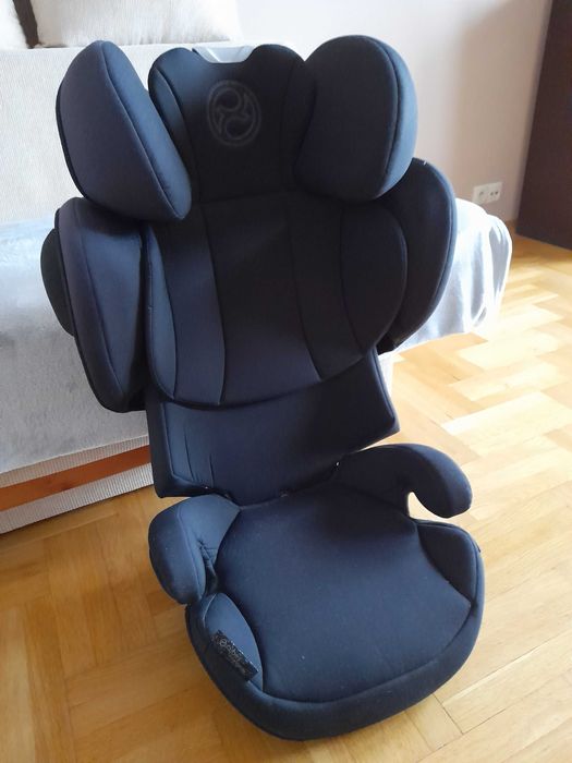 Fotelik samochodowy CYBEX SOLUTION Z i-Fix PLUS/ Deep BLAC - Blac