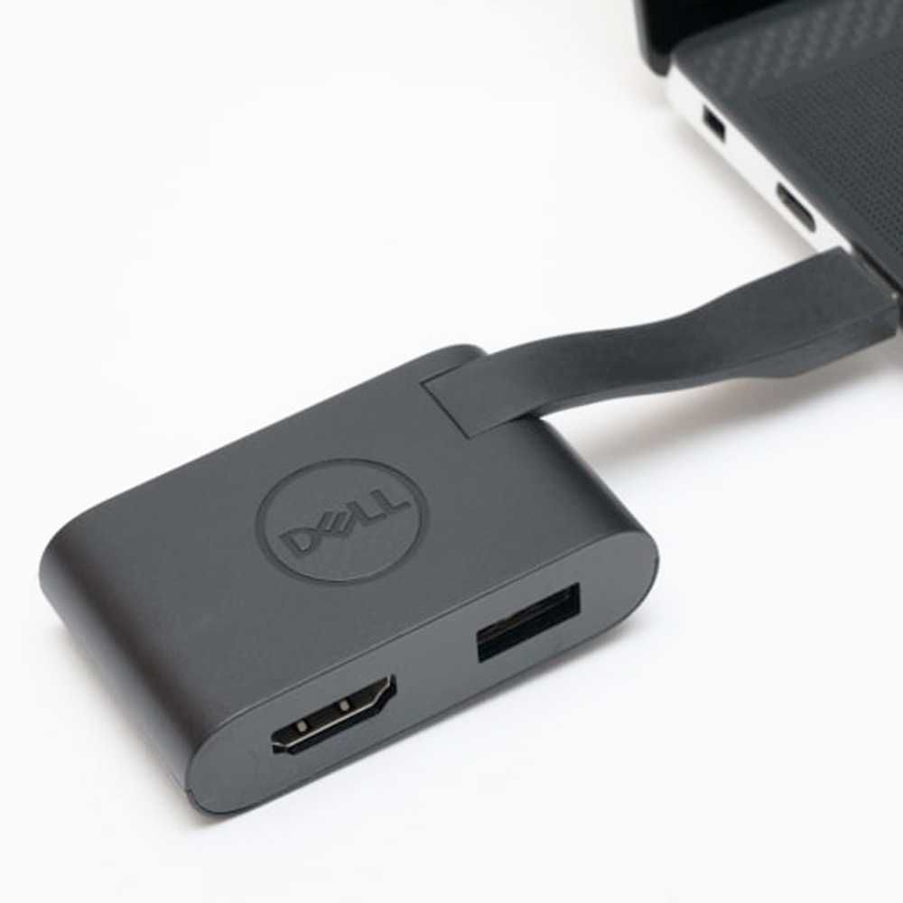 Adapter Dell DA20 USB-C do USB-A 3.0/HDMI 4K WNW2H