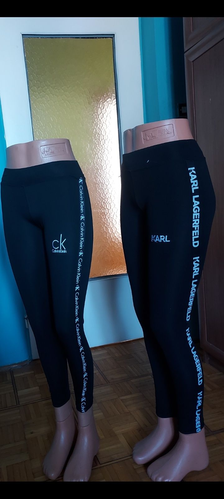 Leginsy premium logo szyte. Rozmiar S.M.L.XL.XXL.4XL