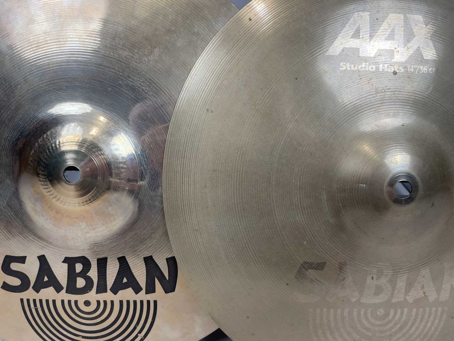 Sabian AAX Studio Hi-hat 14" Brilliant - Blacha / Talerze perkusyjne