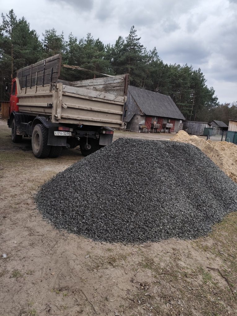 пісок чорнозем щебінь відсів блоки цементдоставка