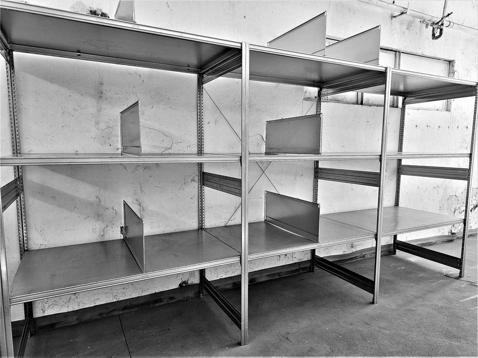 Regał Metalowy 82x200x396cm/9p Magazynowy Ocynk Garaż Warsztat Piwnica