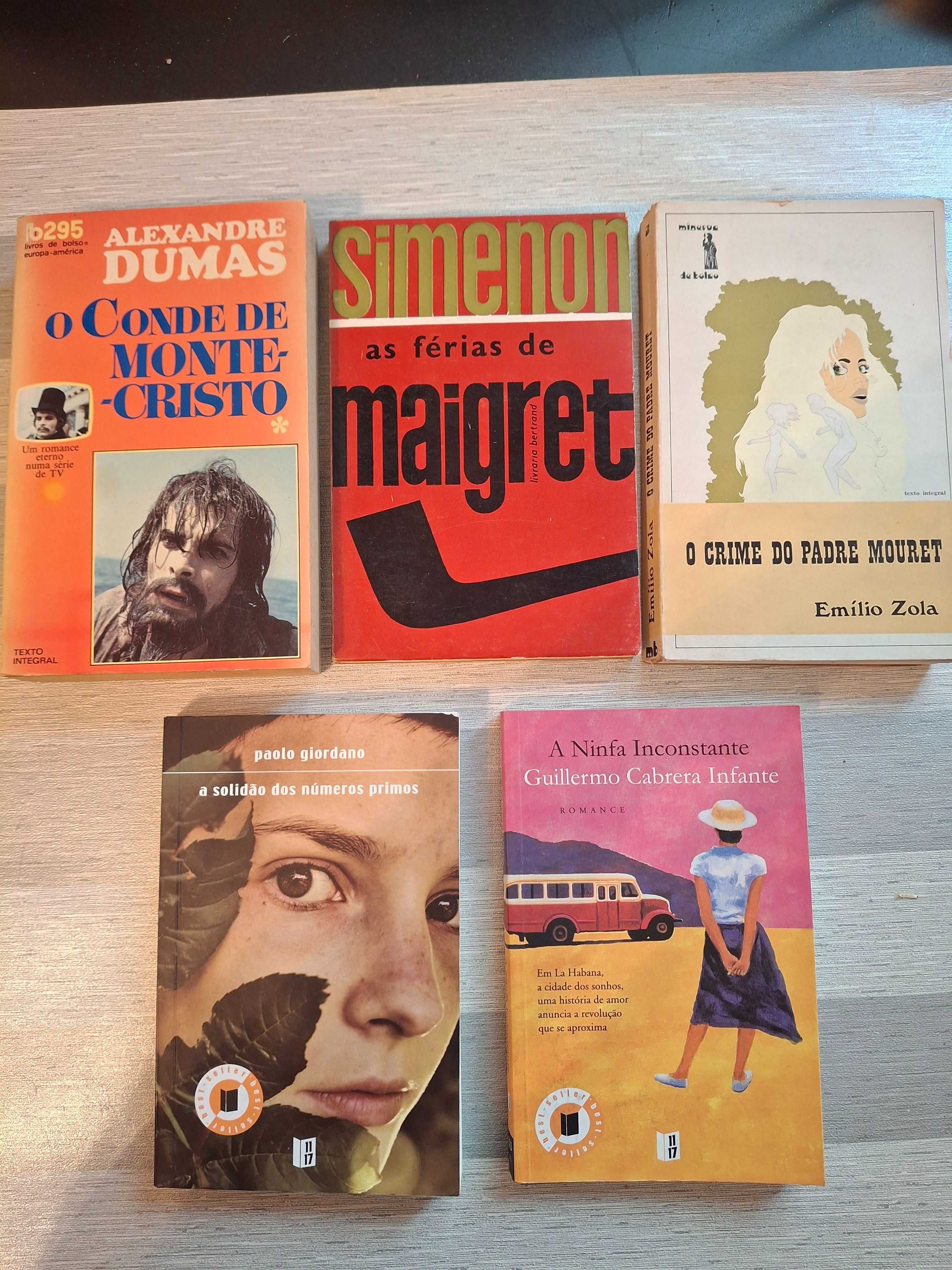 Livros de bolso diversos