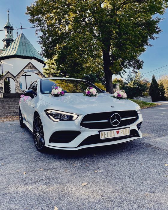 Wymarzony samochód do ślubu. Najnowszy Mercedes CLA AMG 4MATIC