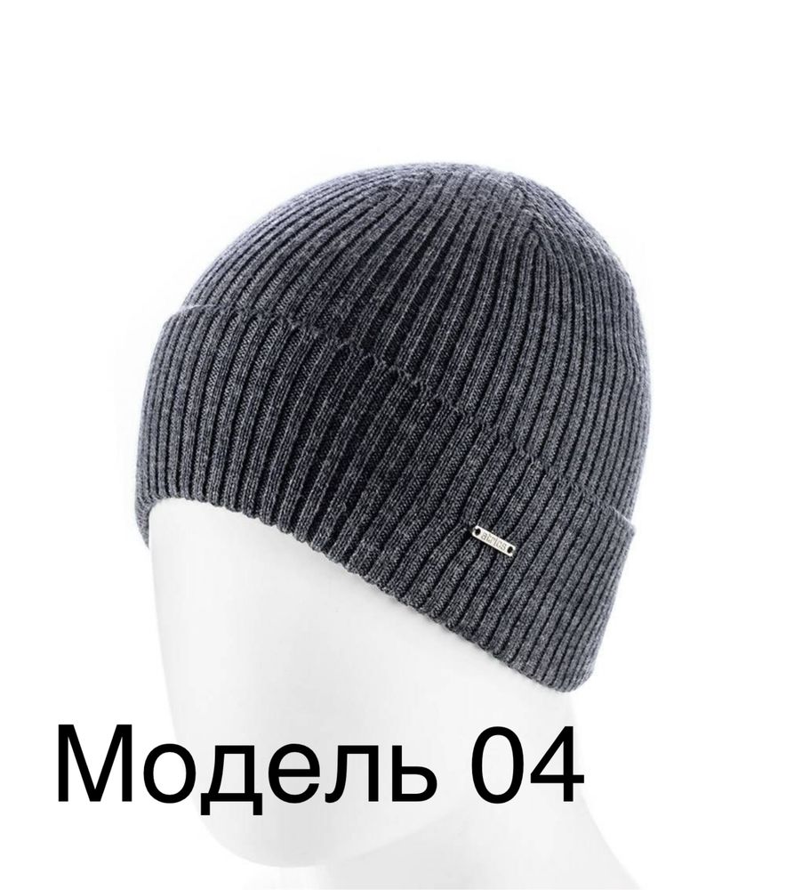 Одинарна шапка без підкладки преміальної якості