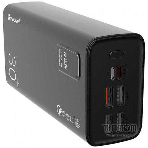 Павербанк Powerbank TRACER Modi 30000 mAh QC3.0 + PD + SCP