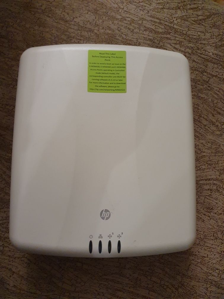 Access Point HP MSM430 802.11n (Wi-Fi 4), 802.11g, 802.11b, 802.11a