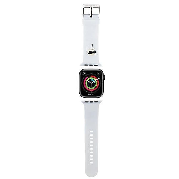 Pasek Karl Lagerfeld 3D Rubber Karl Head na Apple Watch 42/44/45/49mm