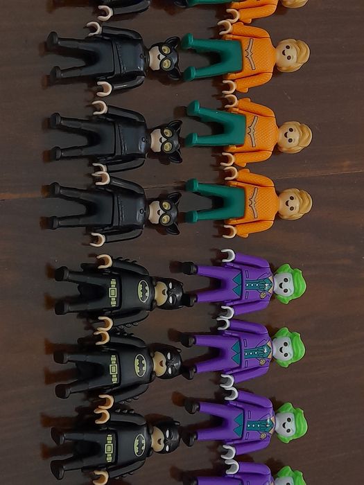 DC COMICS FIGURAS bonecos ovos kinder Surpresa JOKER-BATMAN,- CATWOMAN