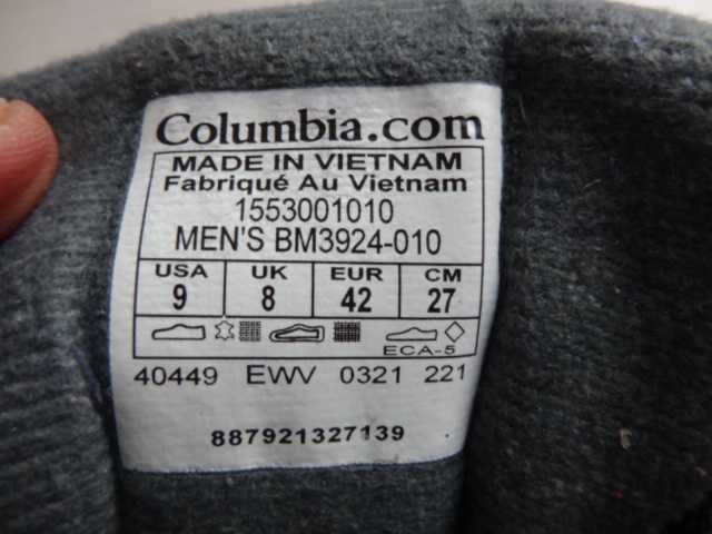 Buty COLUMBIA WOODBURN II roz 42 WATERPROOF Skóra Trekkingowe Turysta