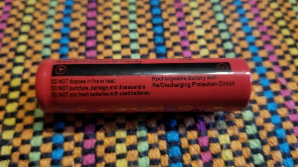 Pilhas Recarregáveis 18650 de 6000mAH 4.2V