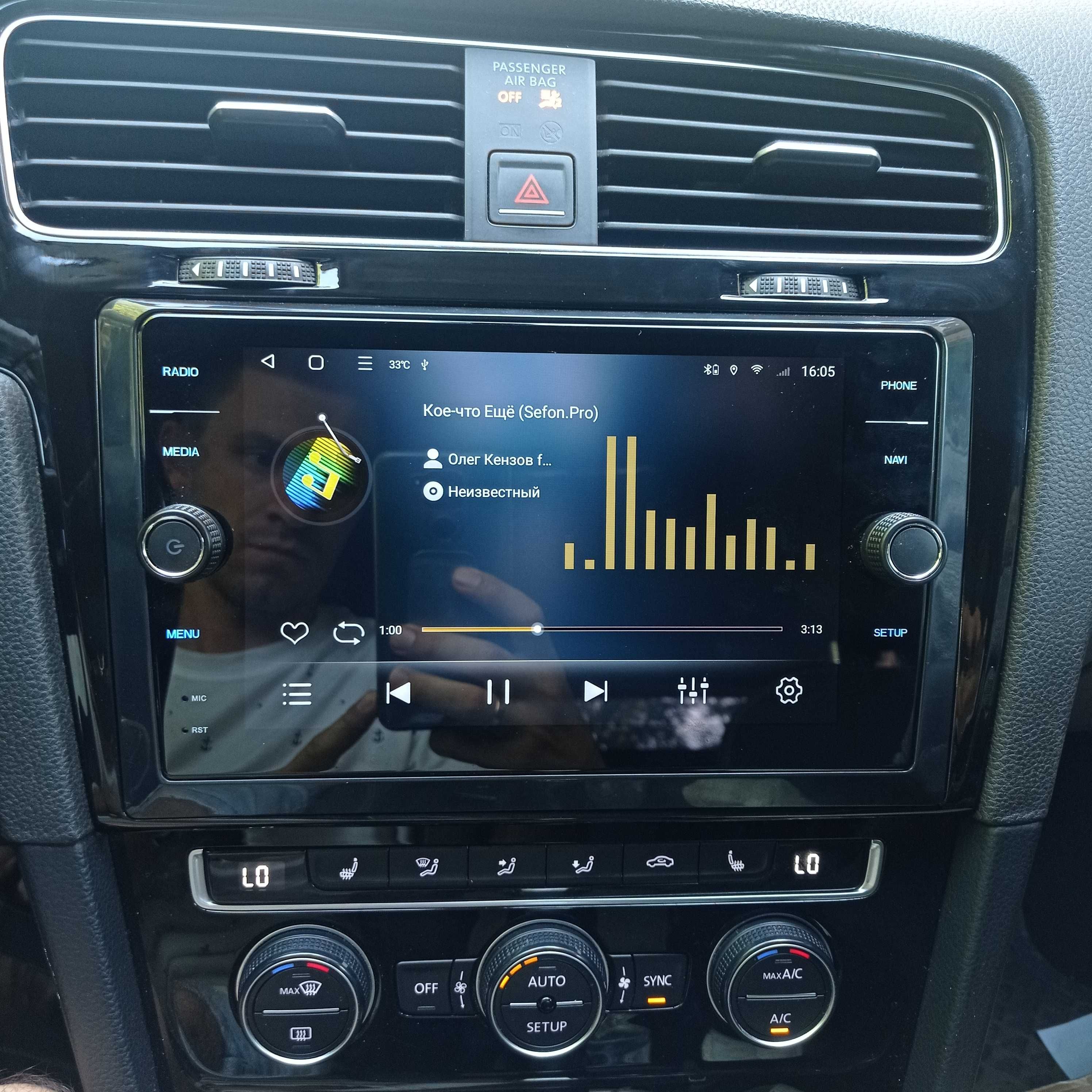 Магнітола 2/32  Skoda Rapid Octavia A5 A7 VW Passat B6 CarPlay Android