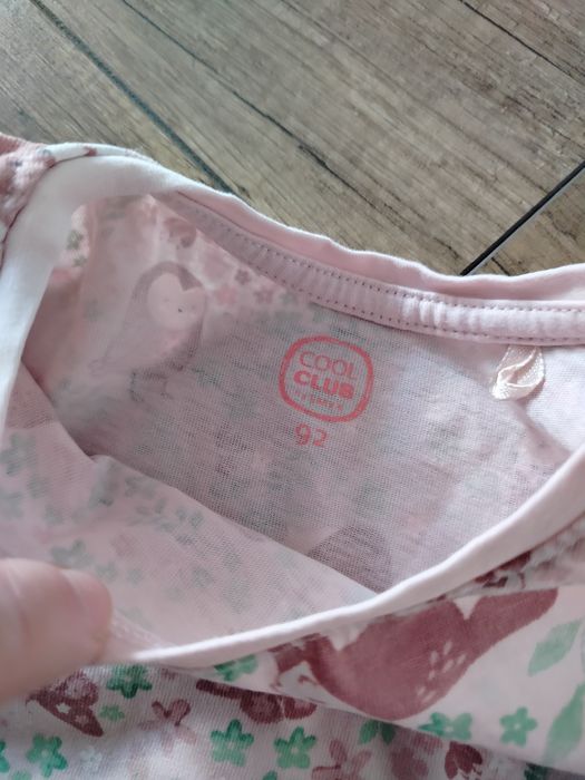 Zestaw koszulek dziewczęcych 92