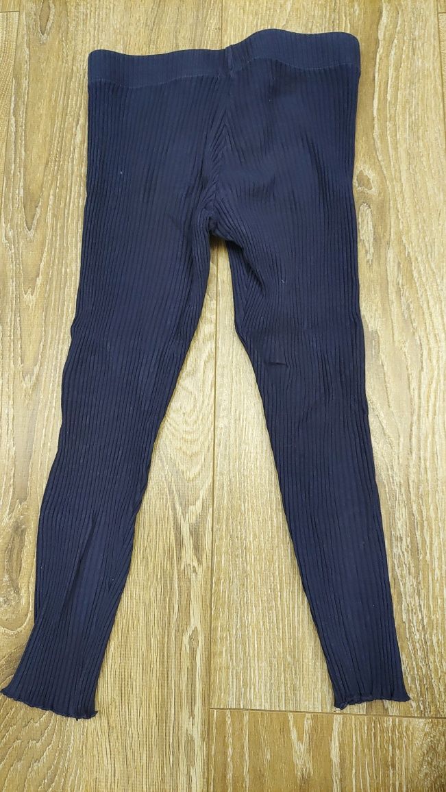 Legginsy prążkowane