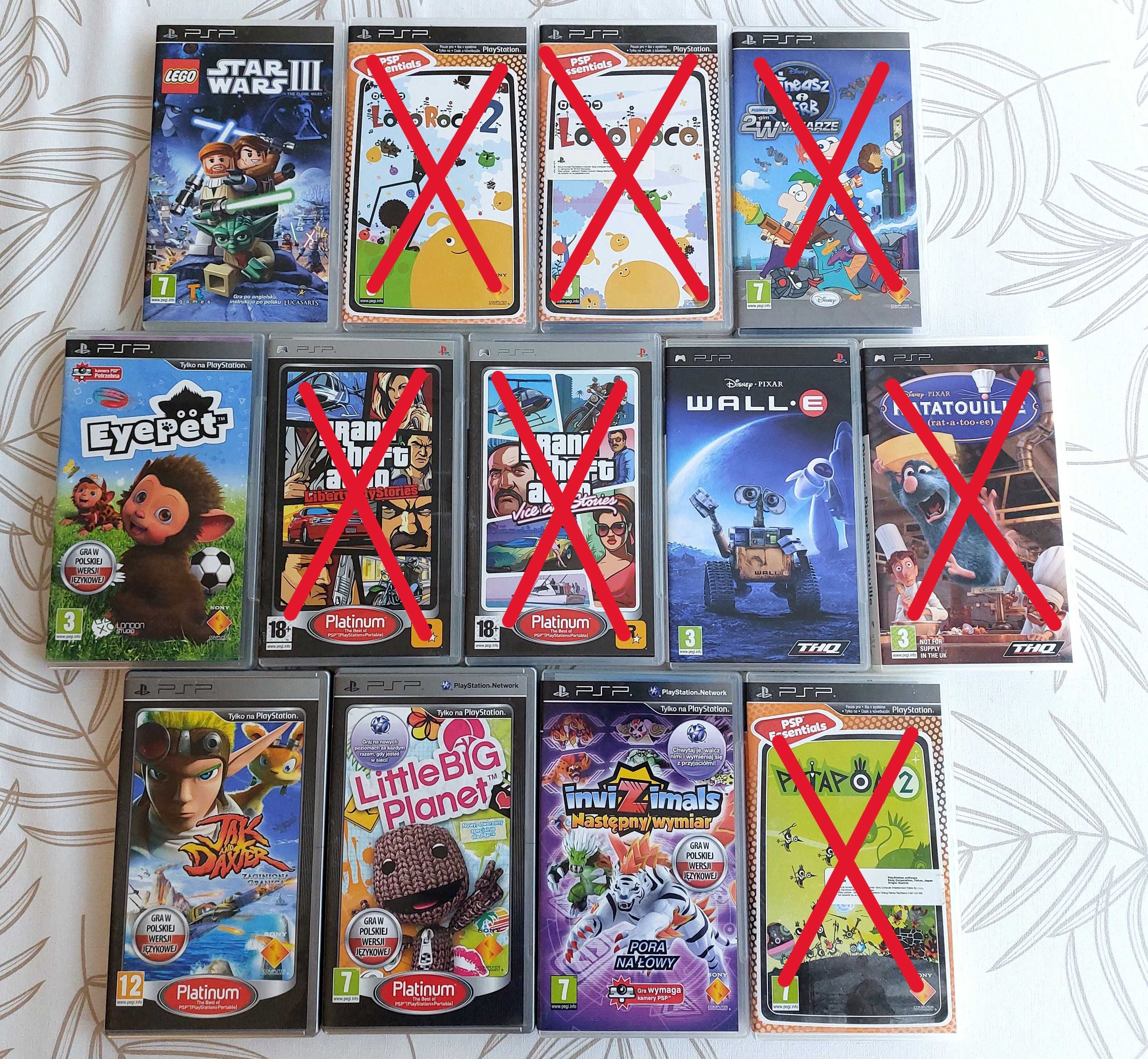 Gry na konsolę PlayStation Portable, PSP