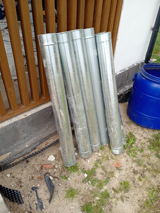 Rury stalowe do komina fi 110