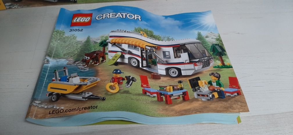 Lego creator 31052 camper wyjazd na wakacje kompletny