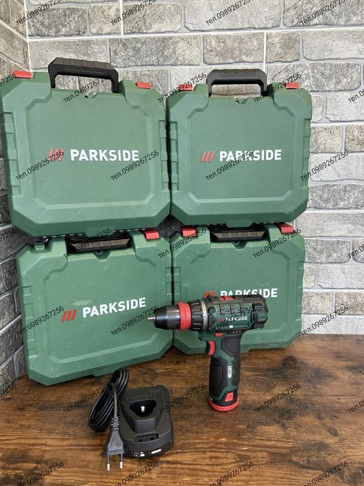 Акумуляторний шуруповерт, дриль,  Parkside PBSA 12 E4 Німеччина