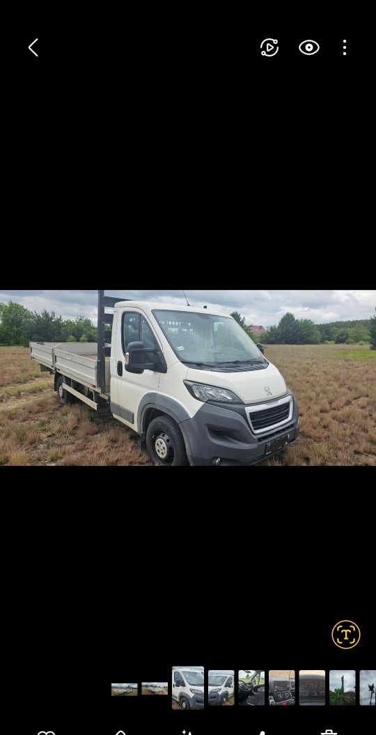 Sprzedam lub zamienie  PEUGEOT BOXER z rocznika 2016