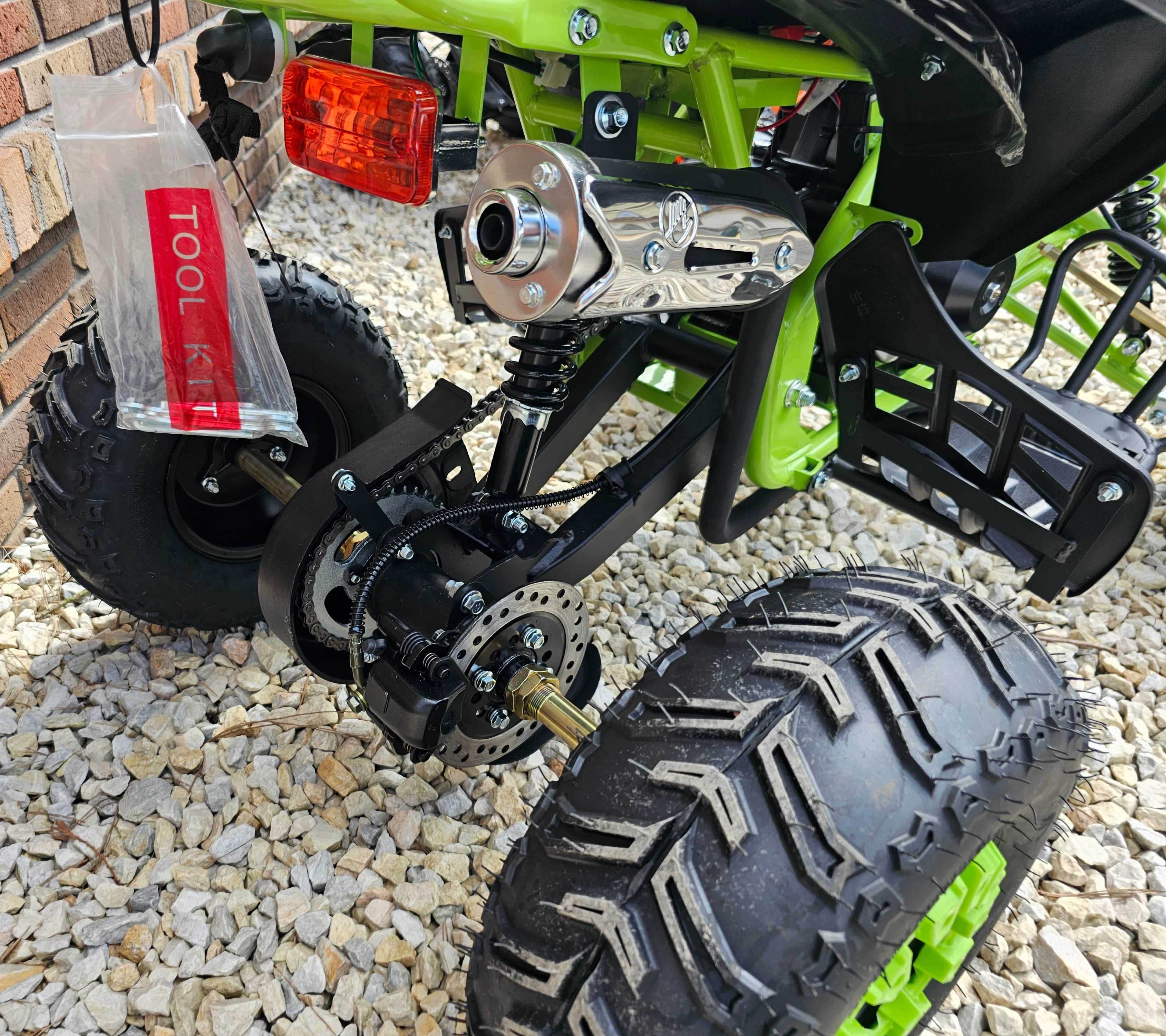 Quad atv 125cc kxd Automat nowy duży 7" RATY DOWÓZ kład 110 raptor xtr