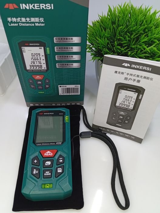 NEW‼️Лазерний далекомір Лазерная рулетка Электронная рулетка INKERSI‼️